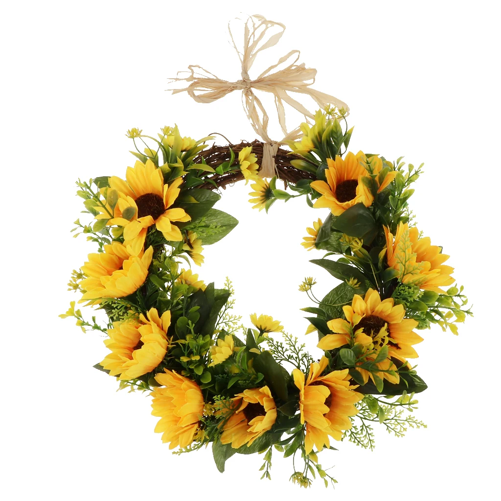 

Handmade 12 Inch Wreath Autumn Wreath for Front Door Decoration