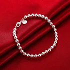 Высокое качество Полный капли воды браслет для женщин Твердые 925 стерлингового серебра, модное ювелирное изделие, очаровательный браслет