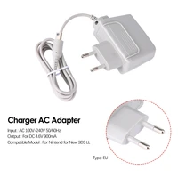 eu plug charger ac adapter for nintendo 100v 240v power adapter for nintendo for new 3ds xl ll for xl 2ds 3ds ds dsi