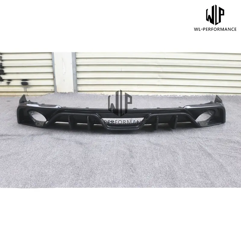 Спойлер для переднего и заднего бампера из углеродного волокна диффузор боковые