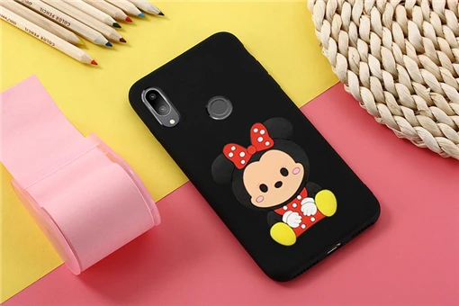 TRISEOLY для Xiaomi Redmi Note 7 Чехол Redmi 7 3D стерео патч мягкий силиконовый бампер набивной чехол с изображением животного для телефона Xiomi Redmi Note7
