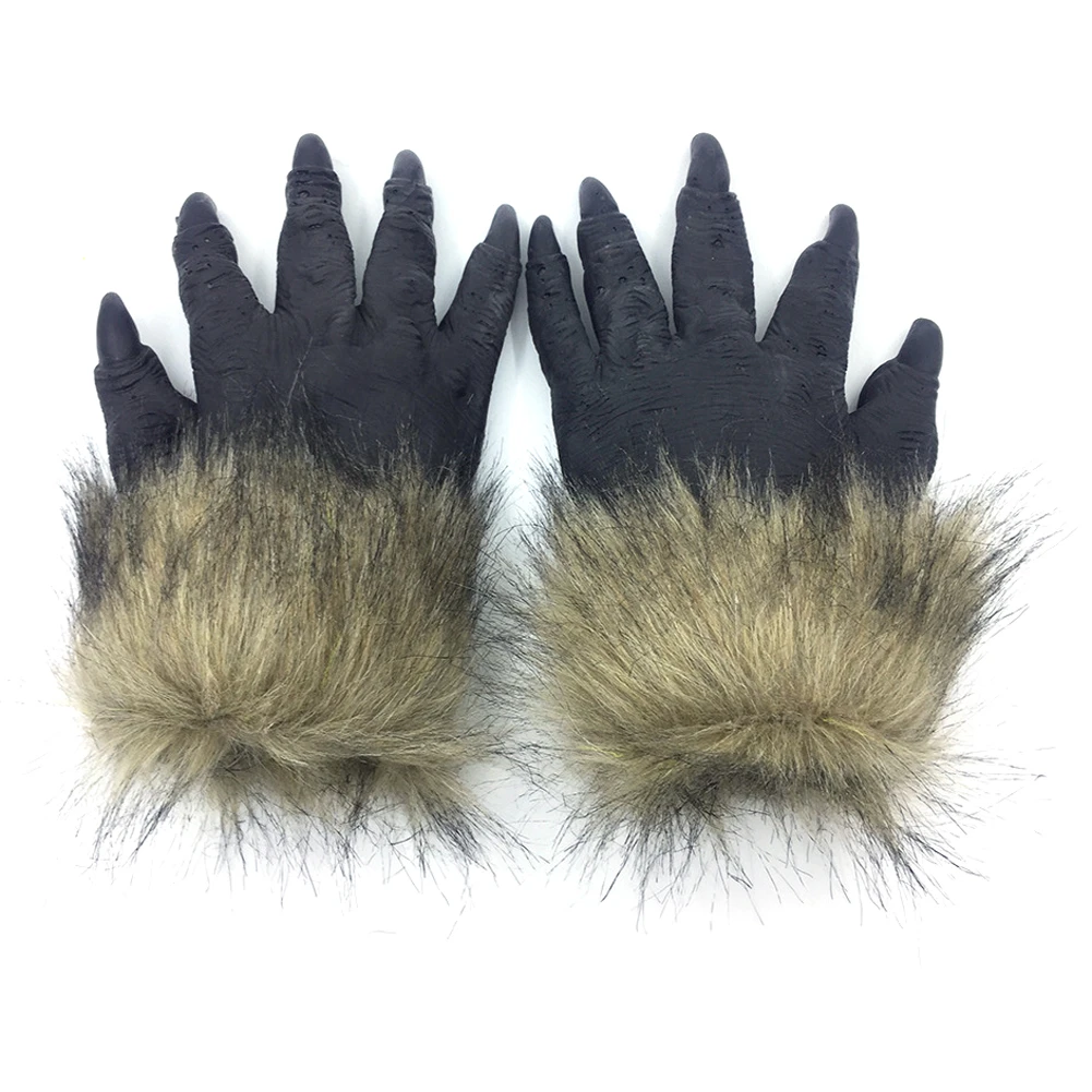 Жуткая маска голова Волка жуткий Латекс Косплей Хэллоуин Животное Карнавальный