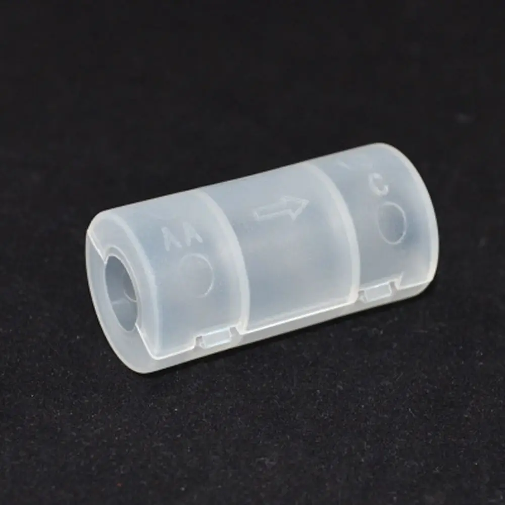 6 шт Батарея адаптер конвертер чехол АА до C держатель Чехол коммутатор LR06 LR14