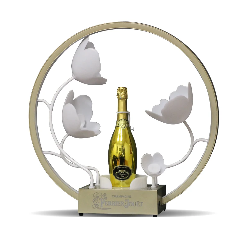 Перезаряжаемая бутылка для шампанского Perrier Toy дисплей VIP сервис презентаций