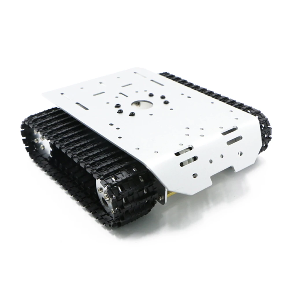 DIY Arduino набор для танков шасси умный автомобиль гусеничный робот металлический
