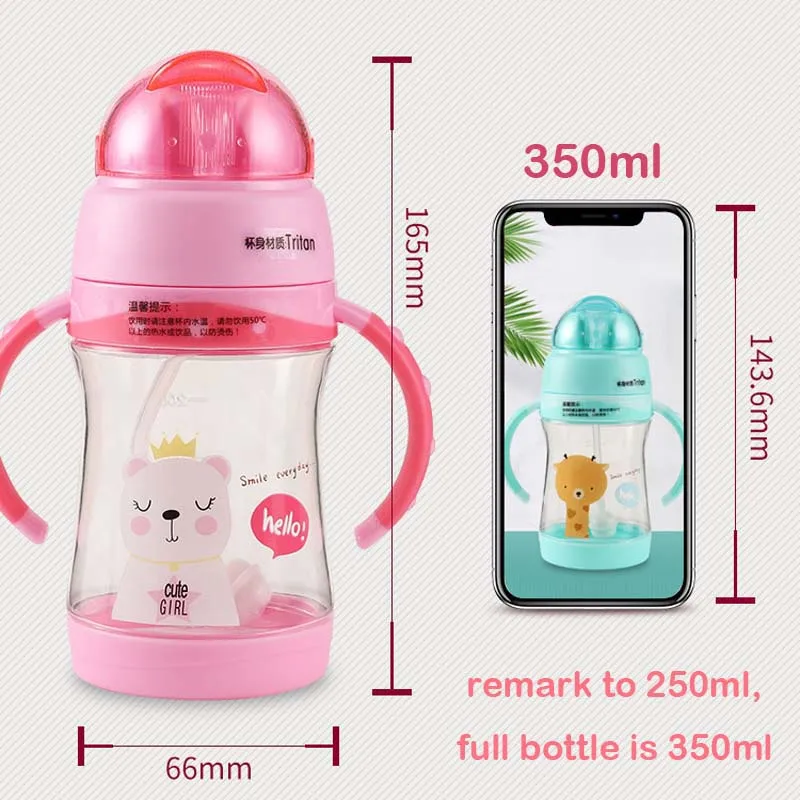 Бутылка для кормления младенцев из тритана без бисфенола А 350 мл|Бутылки| |