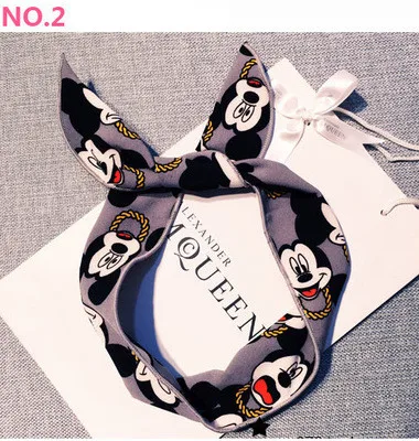Navidad/милые банты для девочек аксессуары волос с ушками Минни повязка на голову