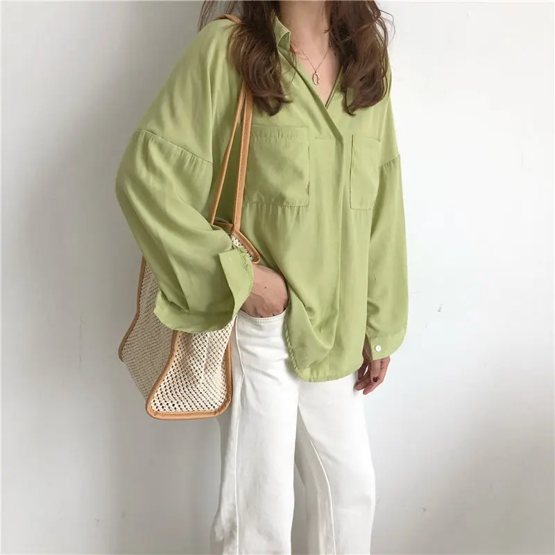 Элегантный однотонный тонкий свежий лето 2019 солнцезащитные модные топы HziriP