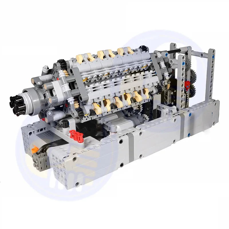 1 Набор MOC TECHNIC 8 скоростная последовательная редукция развивающие строительные