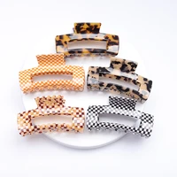 new korean fashion ins girl catch clip small fresh leopard print catch clip temperament simple hairpin hair accessories jewelry