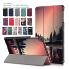 Чехол для Huawei Matepad T10 чехол AGS3-L09AGS3-W09 из искуственной кожи на кнопке с подставкой Coque Funda для Matepad T10S T10 S 10,1 ''чехол для планшета