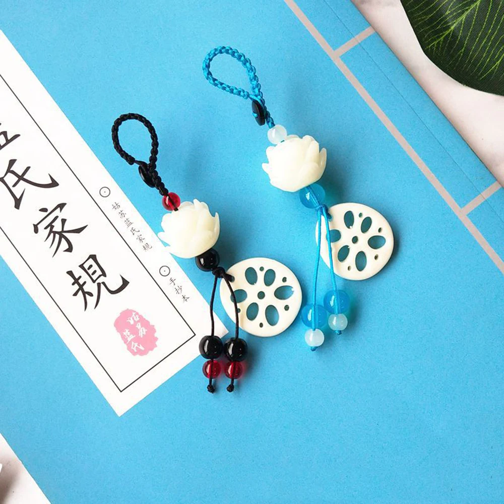 

2019 NEW Mo Dao Zu Shi Chen Qing Ling Tassel Pendant Props Car Keychain Pendant Handbag Key Ring Anime Cosplay Accessories