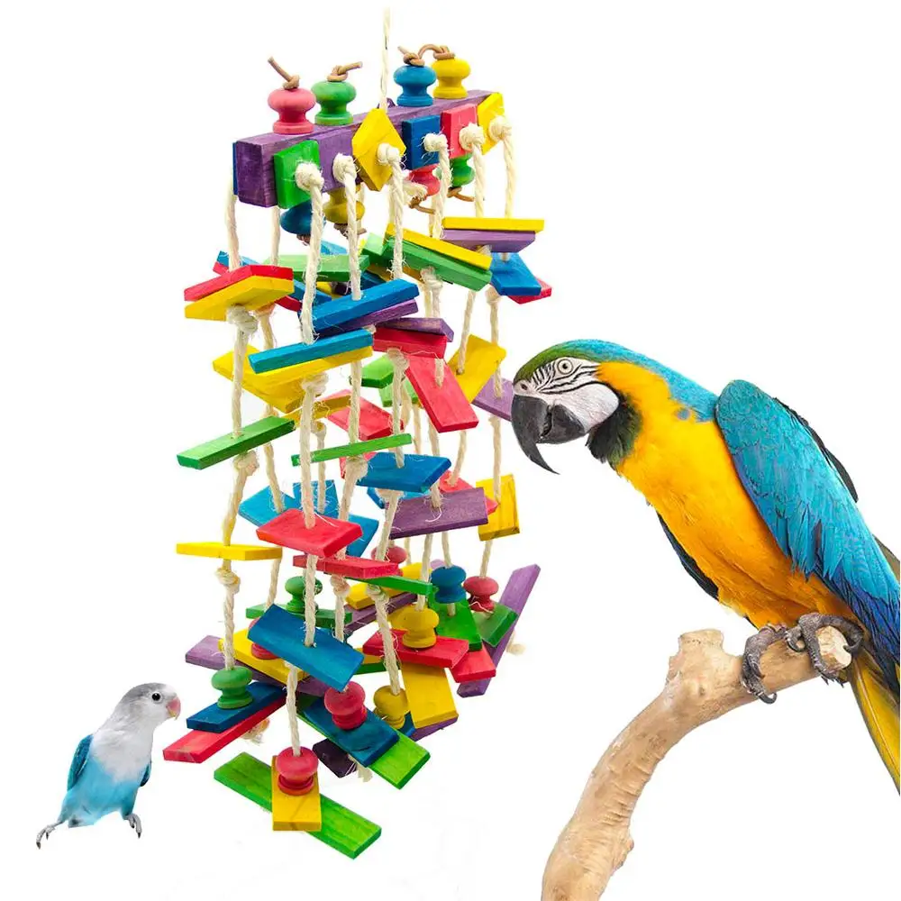 Жевательная игрушка в виде супербольшого попугая клетка для птиц игрушки укусов