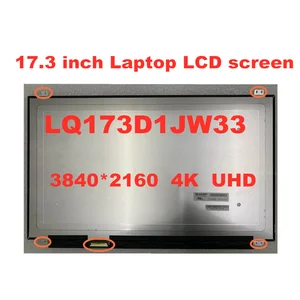 17 3 inch laptop lcd lq173d1jw33 lq173d1jw31 for dell precsion 7710 alienware 17 r3 0ck7t7 3840 2160 4k free global shipping