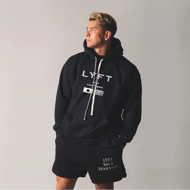 

Casual sports hoodie men's cotton street style sweater pullover four seasons new hooded sweater men's sweater sweater