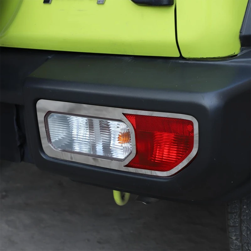 

Car Rear Lights Cover Tail Lights Protection Trim Rear Lamps Cover Sticker for Suzuki Jimny JB64 JB74 2019 2020 2021