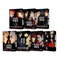 exo kai baekhyun chanyeol sehun lomo cards new album obsession photocard poster kpop accessories exo photocards fotocard korean