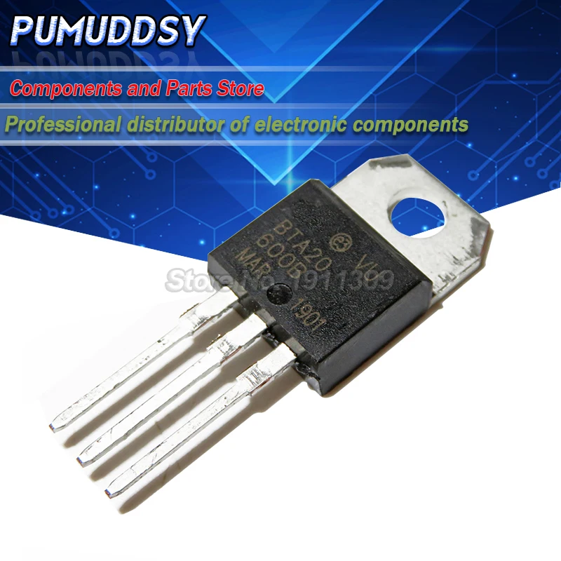 

5PCS BTA20-600B BTA20-600 TO-220 BTA20 20-600E IC