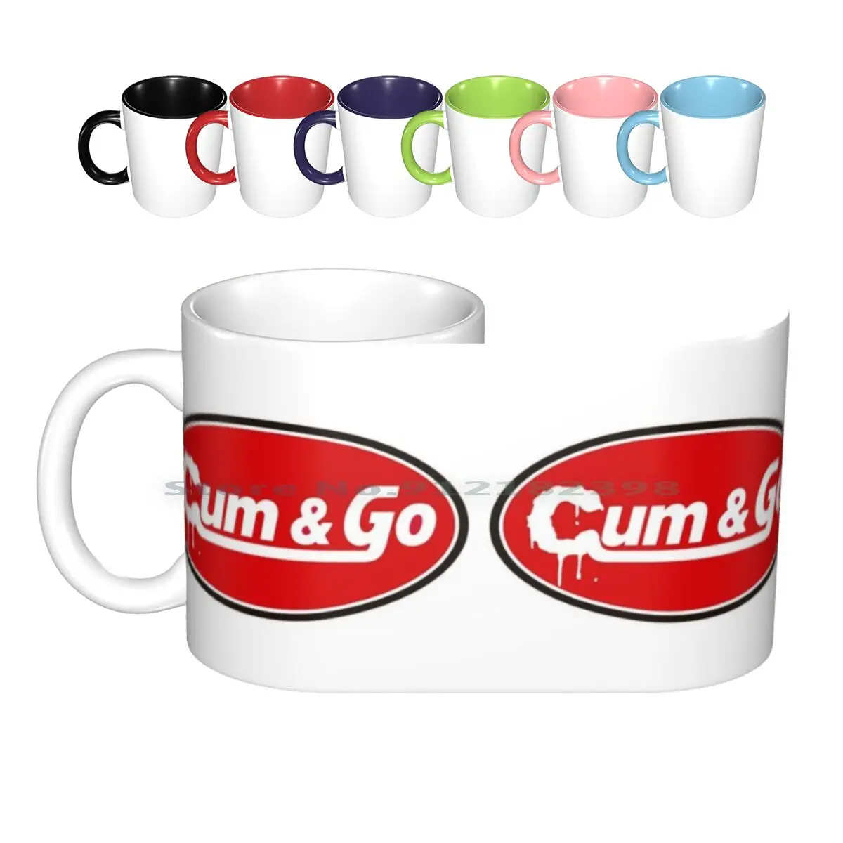 

& Go керамические кружки, кофейные чашки, кружка для молока и чая с логотипом, Забавный Логотип, с красными буквами, для гомосексуалистов, заба...