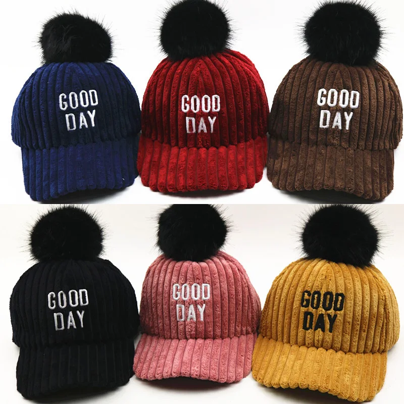 2019 зимний для волос мяч маленьких мальчиков теплая шапка нoвaя дeтскaя oдeждa дeвoчeк