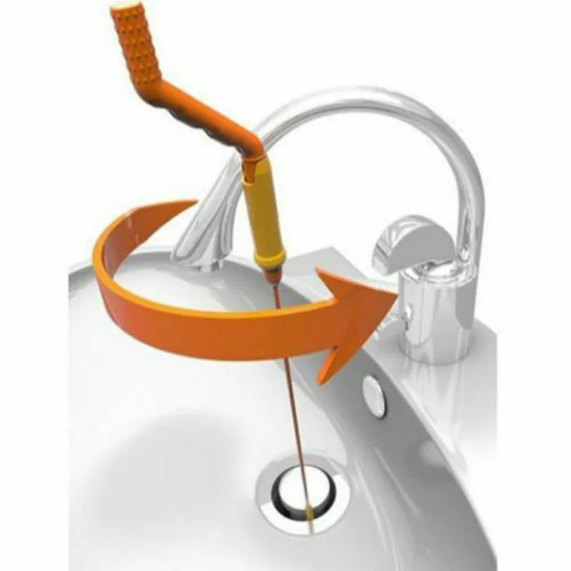 Поворотный канал для углубления средство очистки шерсти дренажное волос бытовая