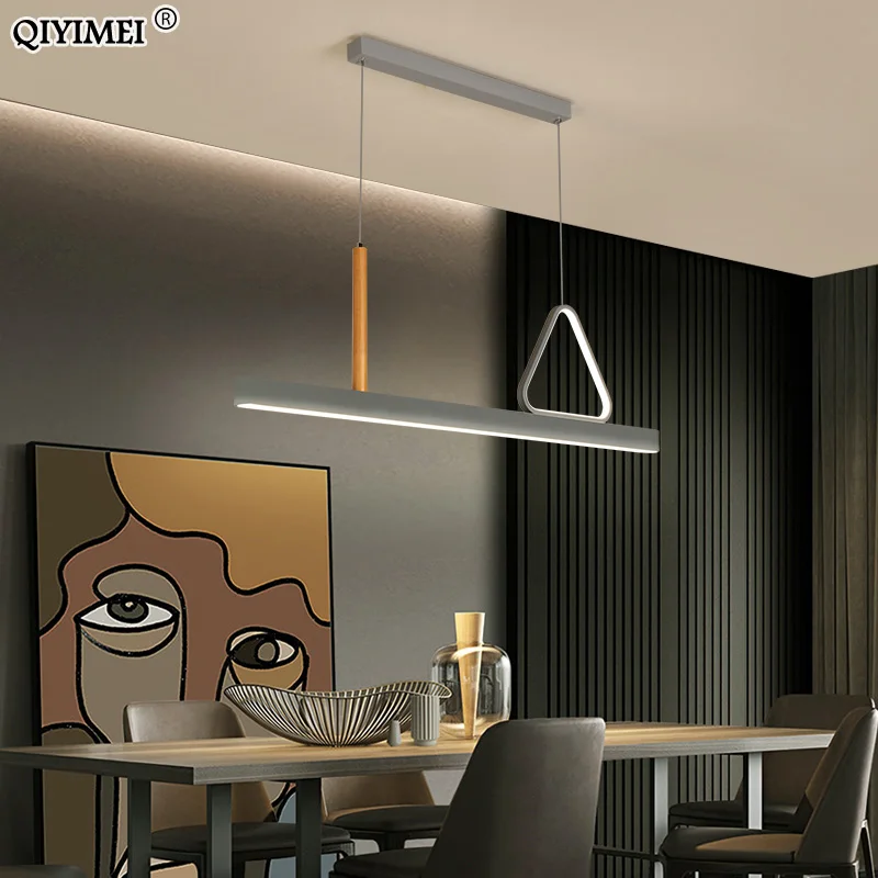 Luces LED colgantes modernas para comedor, salón, cocina, lámparas de iluminación de interior, accesorios decorativos, lámparas de AC85-260V