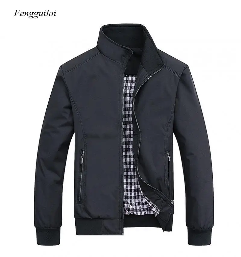 

2021 Spring and Autumn Men's Jacket Casual Solid Color Fashion Slim Aviator Men's Coat Baseball Jacket Men's Jacket Top