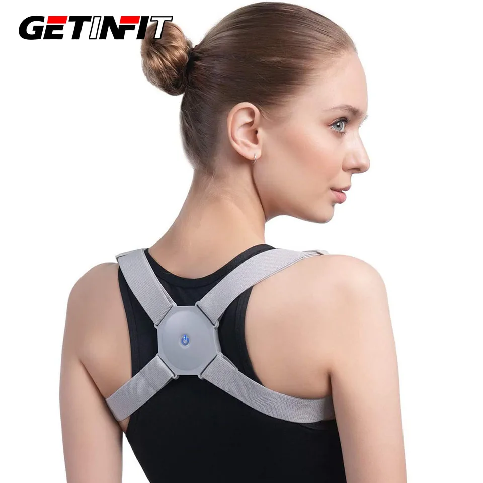 Регулируемый умный тренажер для осанки Корректор опора верхней части спины