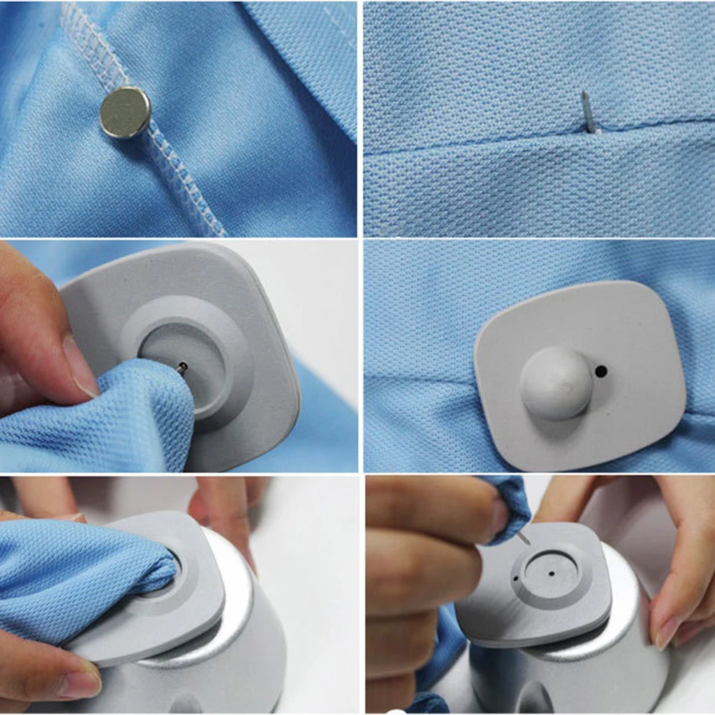 Безопасность анти метка против кражи 200 шт 8 2 МГц Rf многоразовые Eas мини квадрат