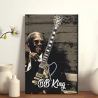 Плакаты и принты, настенная Картина на холсте, декоративная картина BB King для гостиной, домашний декор