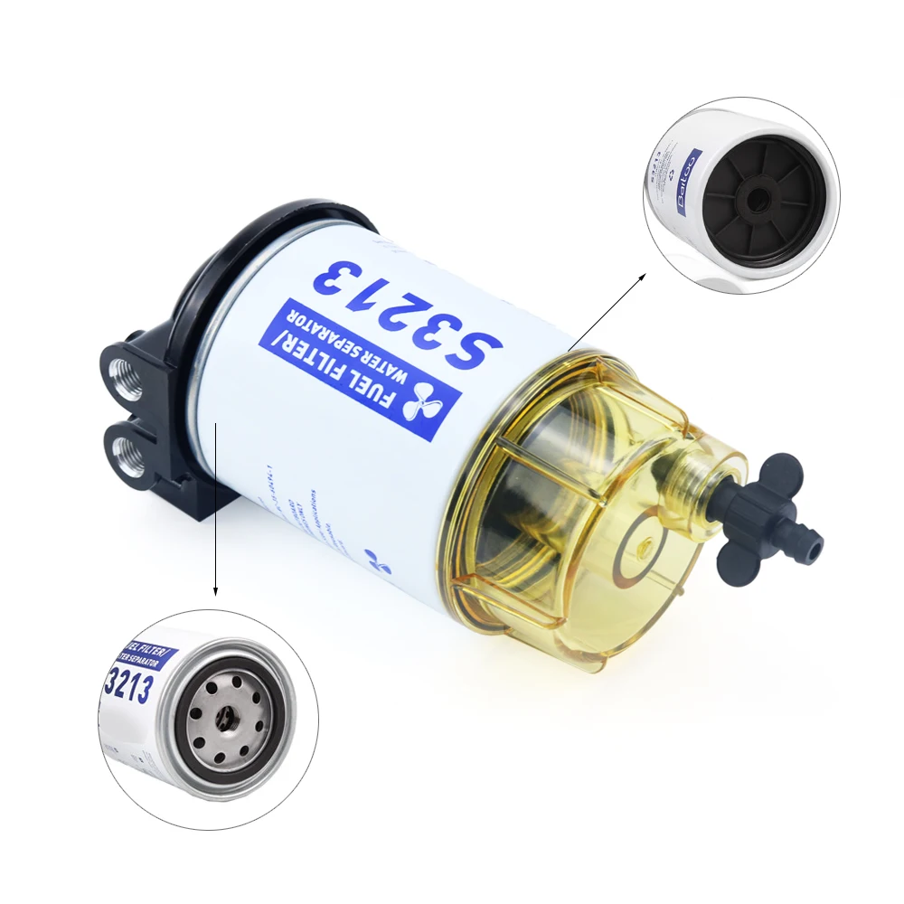 Топливный фильтр S3213 S3227 R12T сепаратор воды в сборе подвесной для Mercury Quicksilver