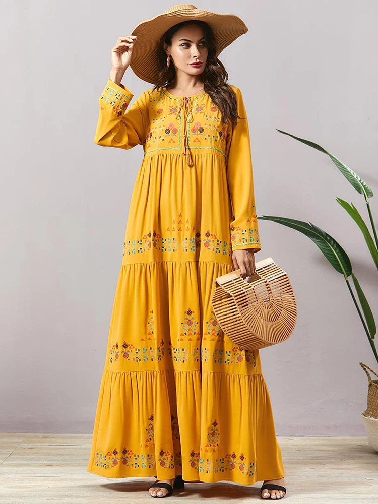 2020 г. Кафтан Абая из Дубая для женщин мусульманское платье Турция Европа