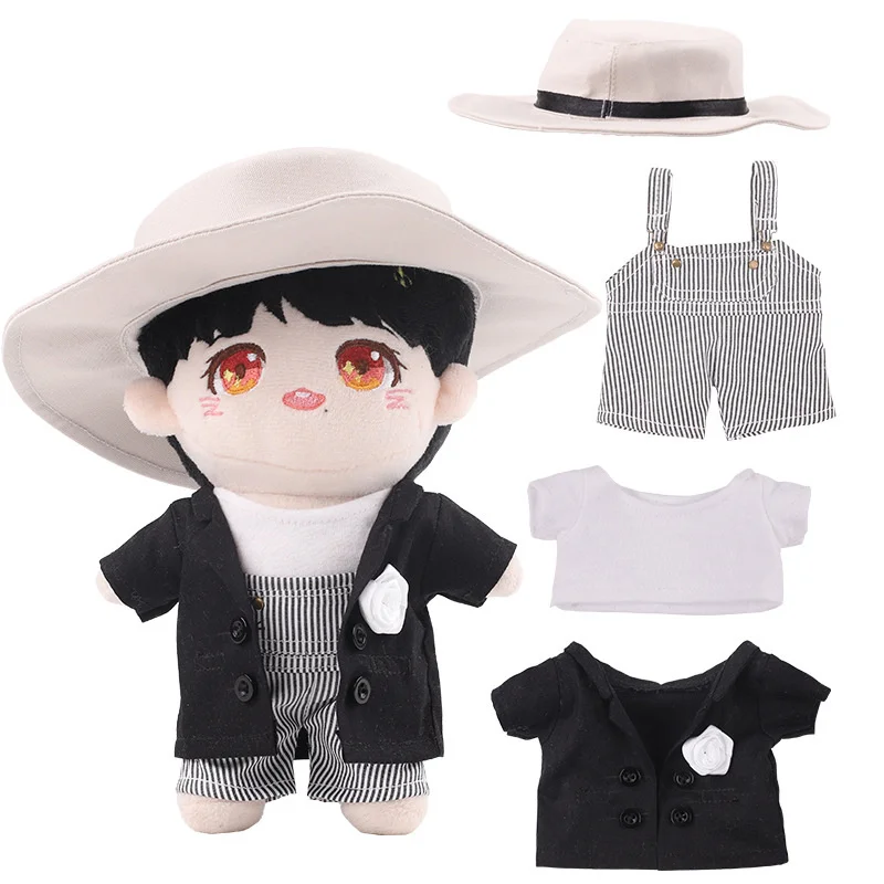 

20cm doll clothes set Xiao Zhan Nanjing Concert Costume 20CM idol doll DIY accessories