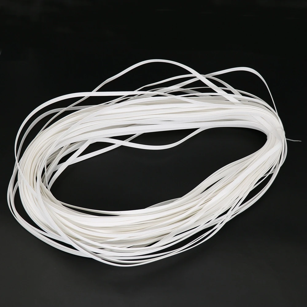 500g PE Rattan Knit Four Lines Synthetic Weaving Material For Outdoor Table Chair Component White | Дом и сад