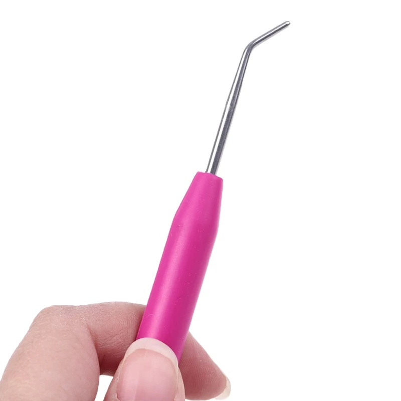 Швейные поделок набор игл Вязание крючком крючок ткацкого станка большие глаза