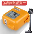 Оригинальная сменная батарея для пылесоса LG Zero A9 Ultimate A9MASTER2X A9MULTI A9MULTI2X A9PETNBED 5,1 Втч
