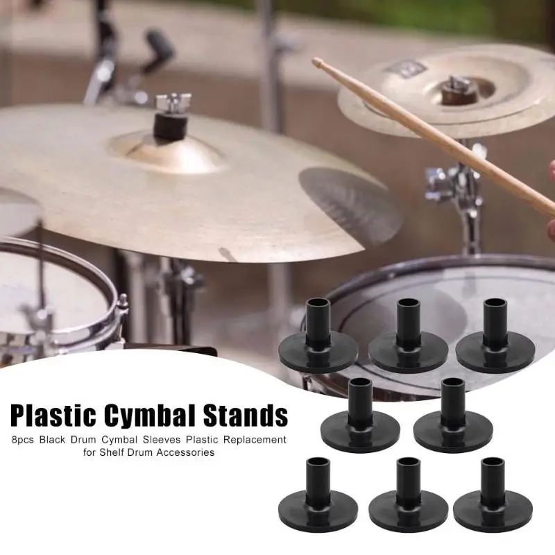 Пластиковые подставки для тарелок 8 шт./компл. Сменные аксессуары перкуссионные
