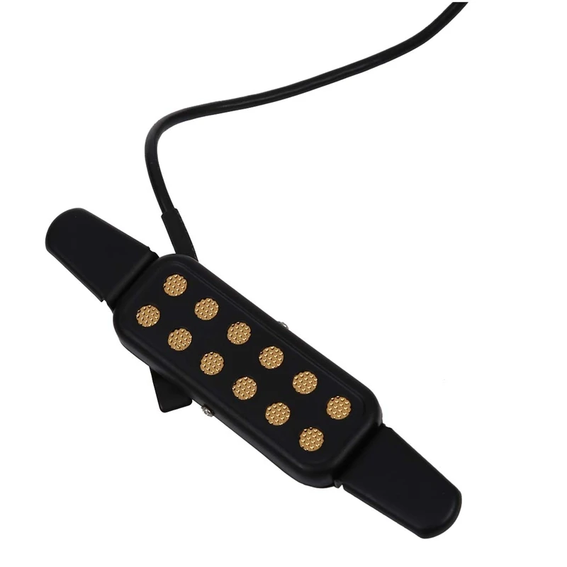 

Clip-On Acoustic Classical Guitar Pickup Soundhole Pickup--Black