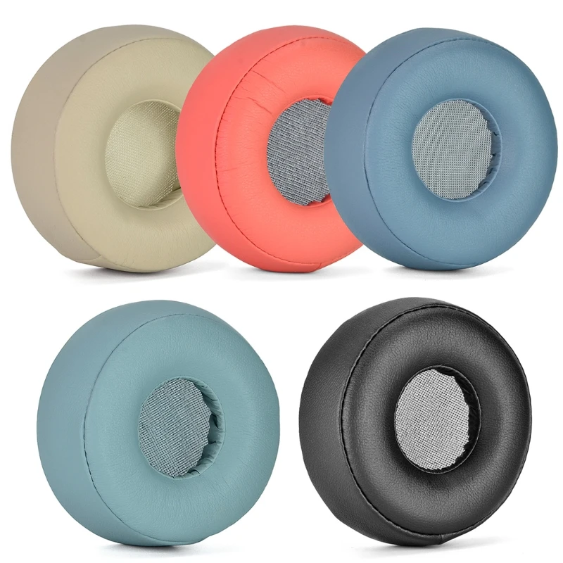 

Ear Pads Noise Canceling Headphones Sleeve Cover Comfortable Earmuff Case Repair Part Compatible with Sony- WH-H800 H800