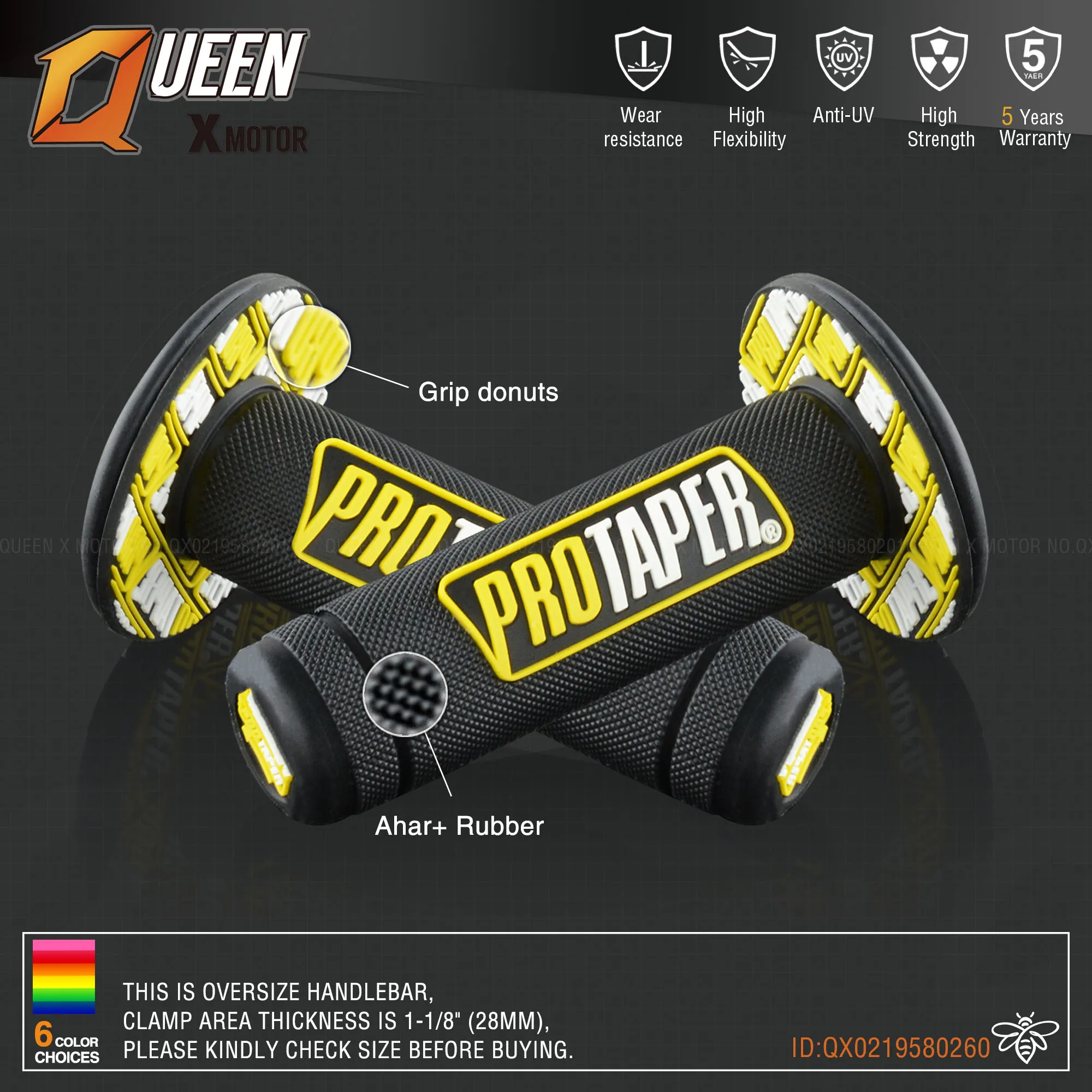 MX gel like для 7/8 &quotРуль светло голубые резиновые ручки мотоцикла supermoto питбайк dirt pit