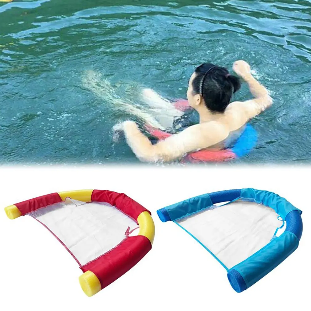 

Swimming Floating Chair Pool Child Adult Bed Seat Water Float Ring Light Beach Ring Pool Accessories