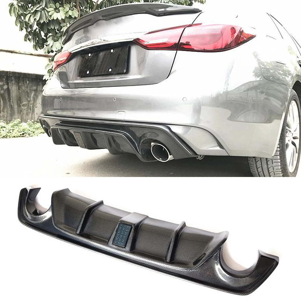 Углеродное волокно авто аксессуары для infiniti Q50 седан 4 двери стандарт и спорт 2018