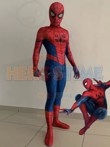 Marvel Ultimate Alliance 3: черный костюм Человека-паука для косплея костюм паука 3D принт лайкра взрослые дети зентай боди