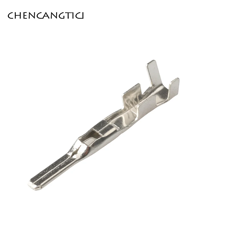 

50 Pcs FCI Auto Wire Terminal Car Crimp Brass Splice Electric Male 2.8MM Connector Pins Loose Terminals 211CL3S2160