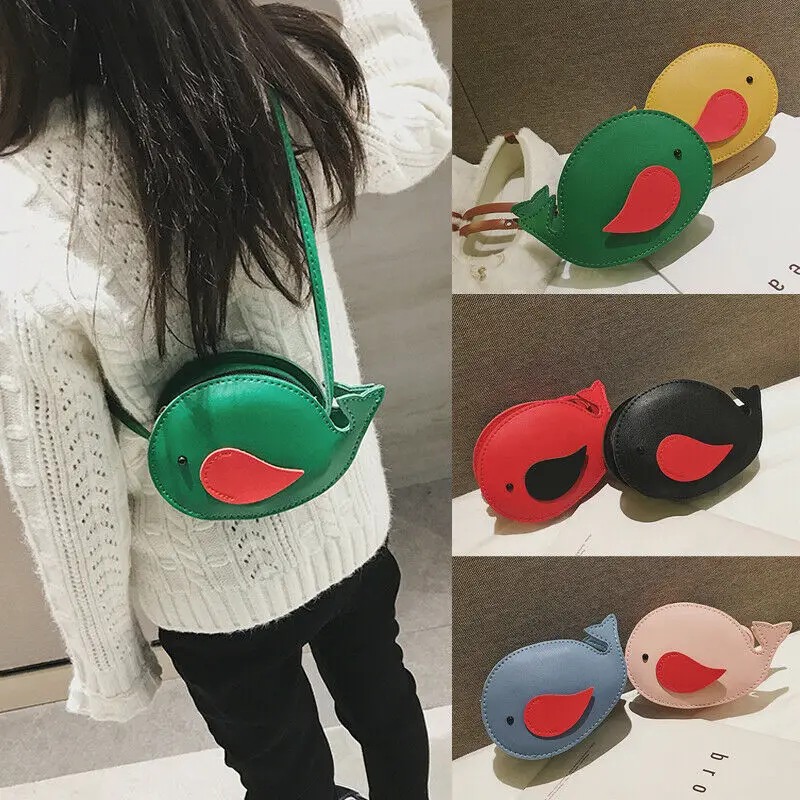 Детская сумка-мессенджер Pudcoco в виде маленькой рыбки с животными сумка через