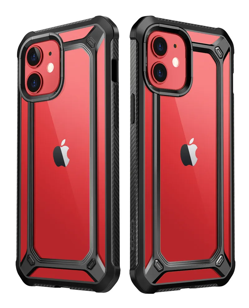pitaka case Bảo Vệ SUPCASE Cho iPhone 12 Mini 5.4 Inch (2020) UB EXO Series Cao Cấp Lai Bảo Vệ Trong Suốt + Nhựa TPU Ốp Lưng Ốp Lưng phonecase
