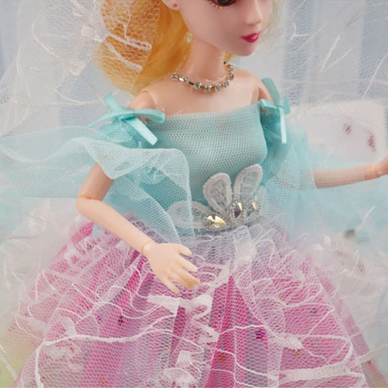 40 см Bjd кукла модное свадебное платье принцессы Одежда для девочек Костюмы детей