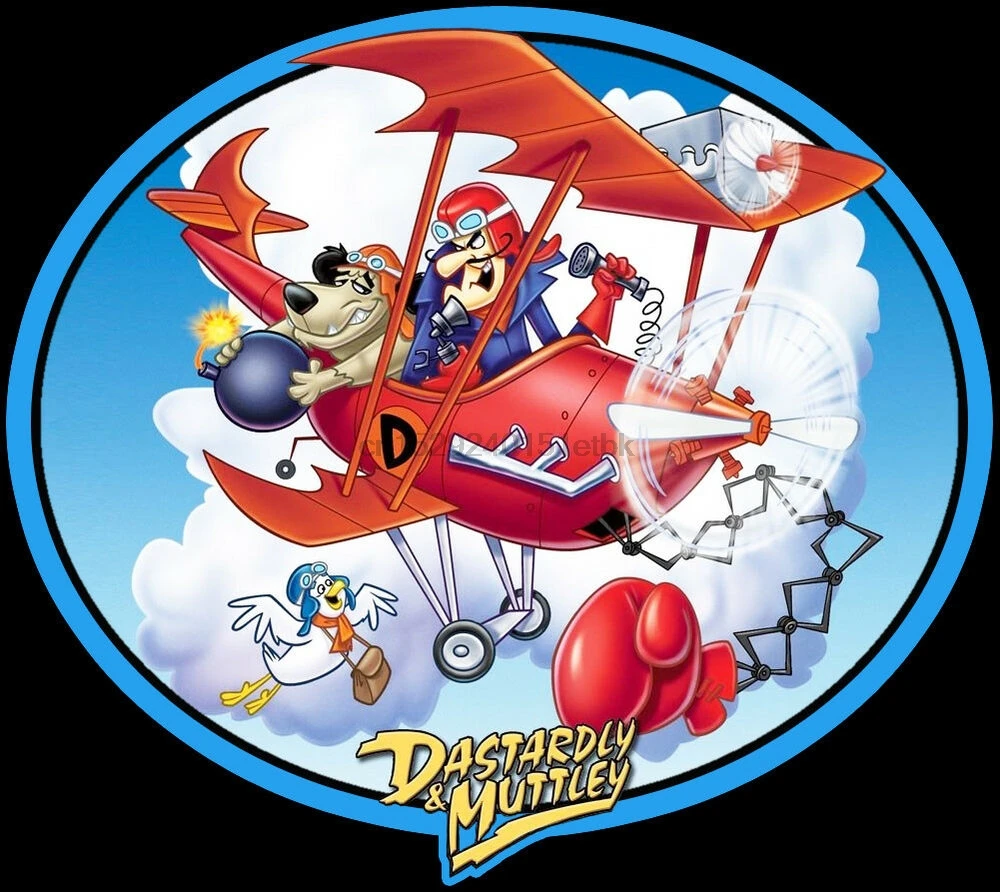 60 Анна Барбера мультфильм Классический член дастрли муттли индивидуальная