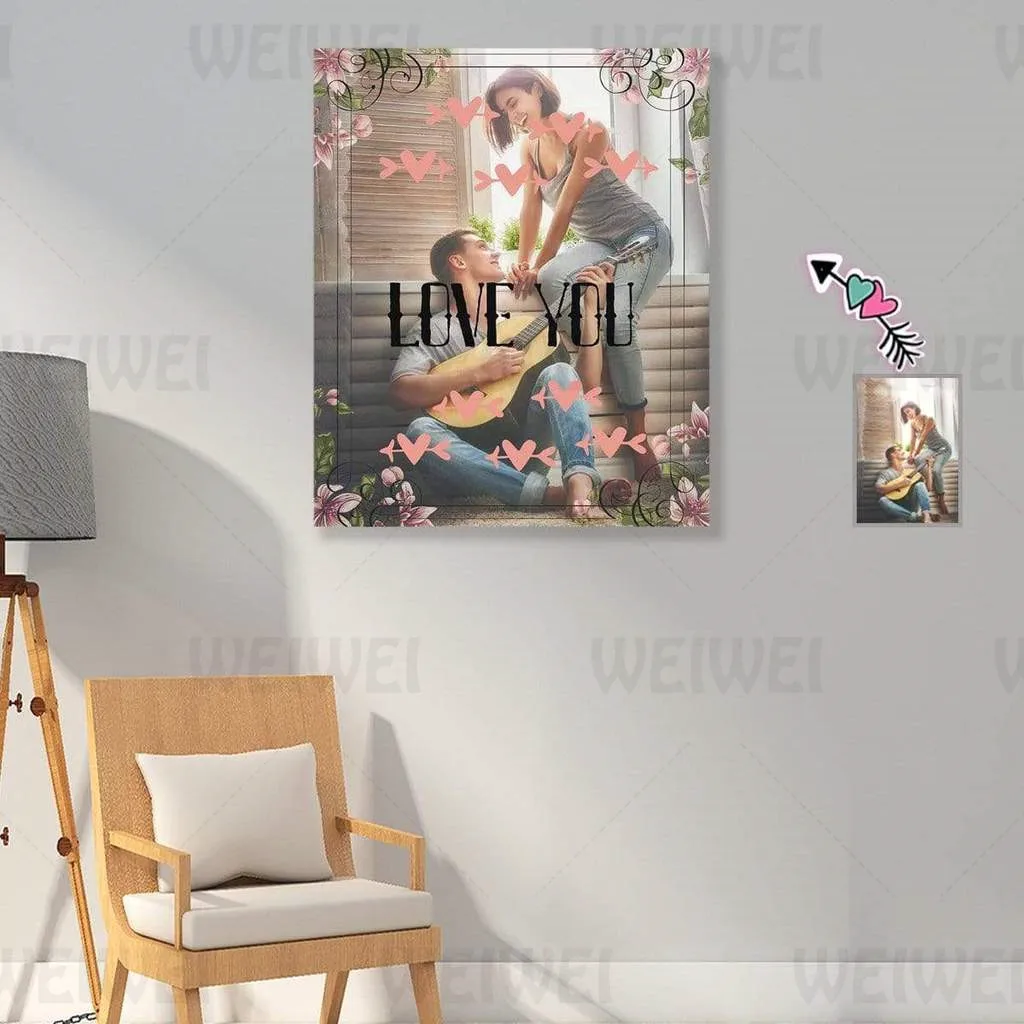 Картина для украшения дома на заказ теплый настенный постер гостиной печать