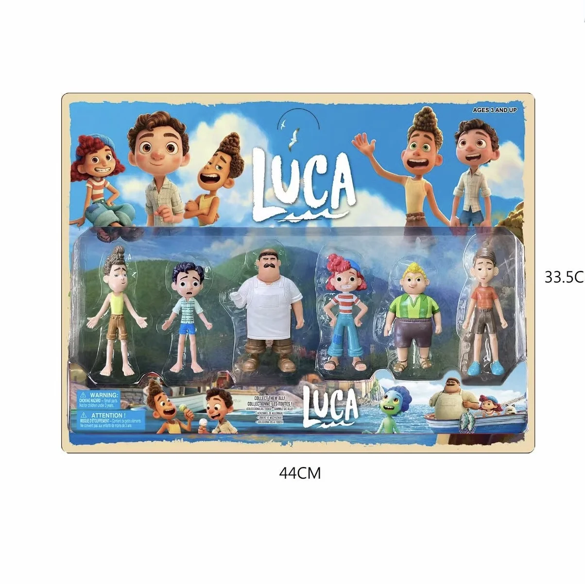 

Экшн-фигурки Luca, игрушки, 6 шт./компл., Линкольн, Клайд, Лори, лилия, лени, лука, Лиза луна, фигурки, игрушки для детей, рождественский подарок
